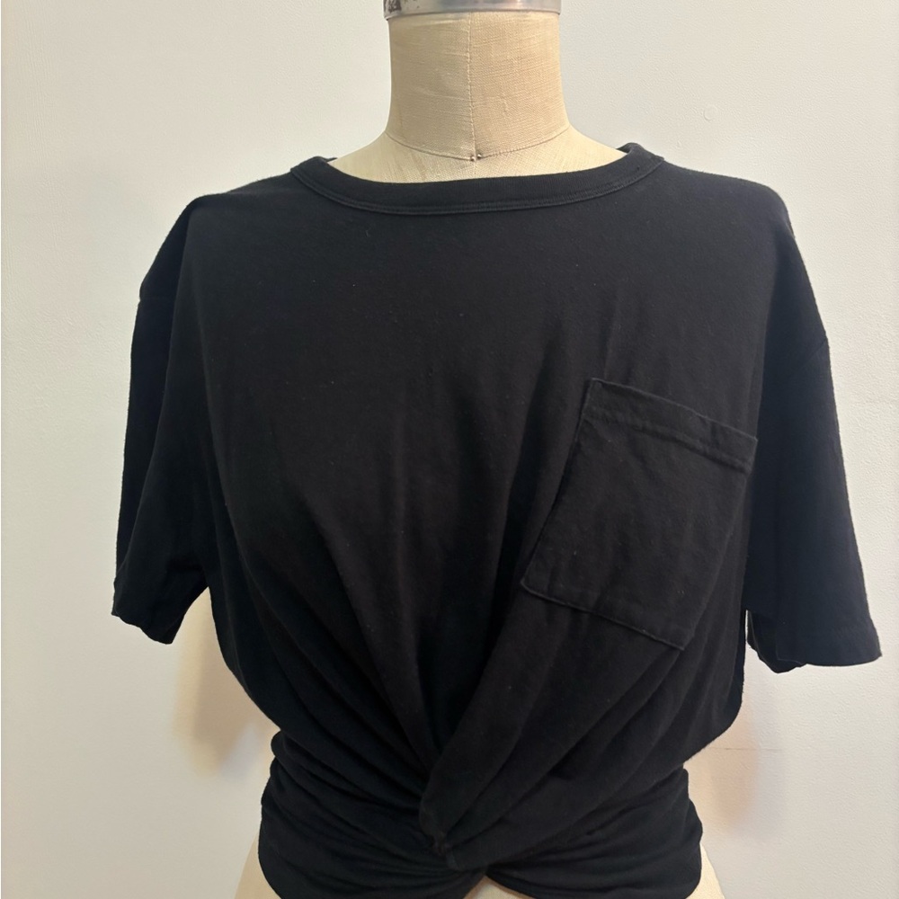 T by Alexander Wang Black Short Sleeve Tee - Small
